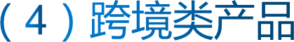 （4）跨境类产品
